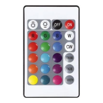 Eglo - Lámpara LED RGB recargable y regulable para exterior, 2600 mAh, IP44, blanca + mando a distancia