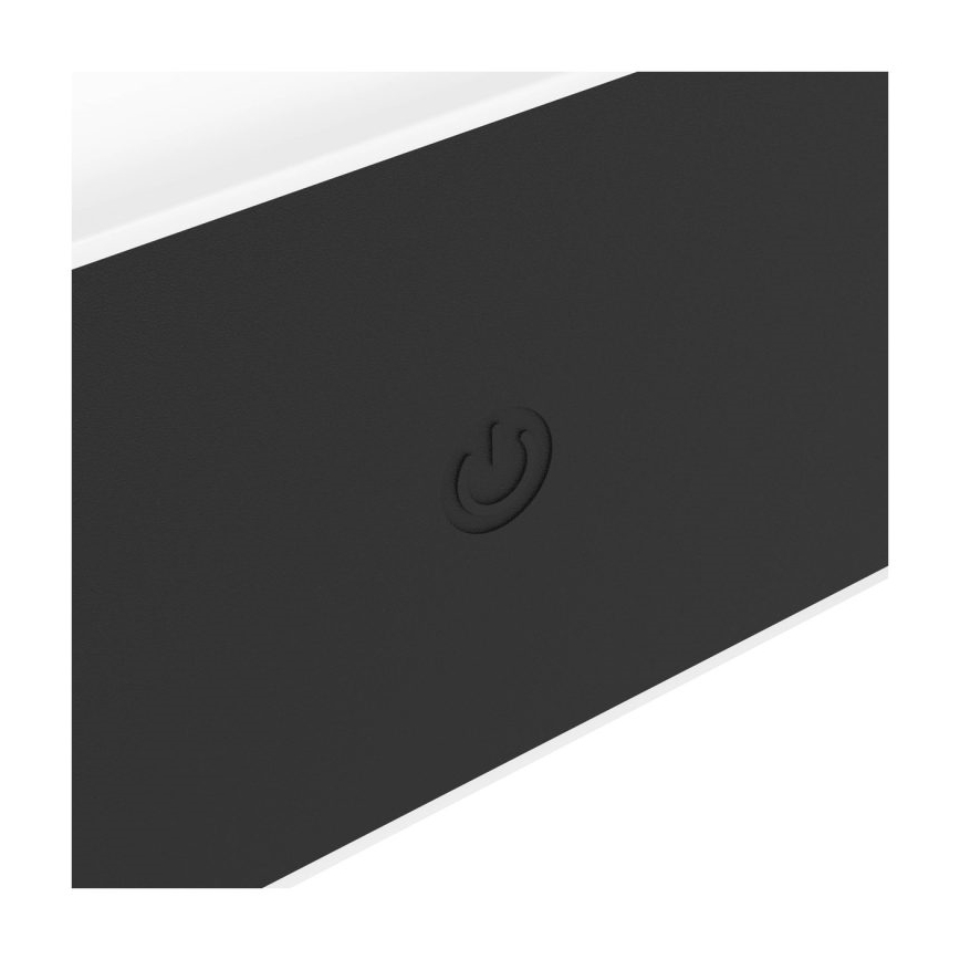 Eglo - Aplique de pared exterior LED recargable, táctil y regulable LED/5W/5V 2000 mAh 3000/4000/6500K IP44 negro