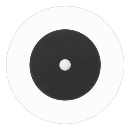 Eglo - Aplique de pared LED RGBW recargable y regulable con sensor de movimiento y crepuscular LED/5V 2000 mAh negro + control remoto