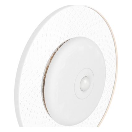 Eglo - Aplique de pared recargable LED RGBW regulable con sensor de movimiento y de crepúsculo LED/5V 2000 mAh, blanco + control remoto