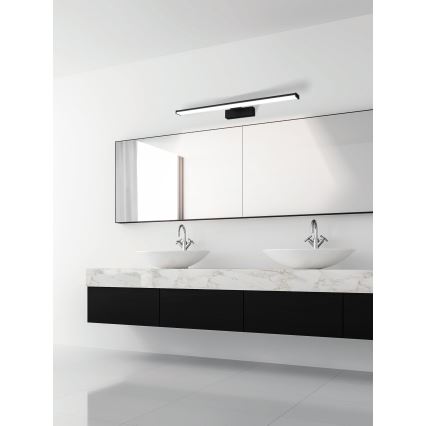 Eglo 780431 - Iluminación LED para espejos de baño BETETA LED/11W/230V 60 cm IP44 negro