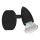 Eglo 780443 - Foco LED de pared SABADELL 1xGU10/2,8W/230V 3000K negro