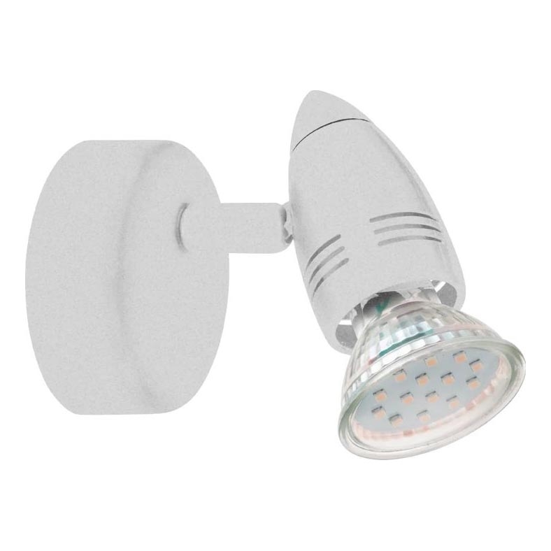 Eglo 780447 - Foco LED de pared SABADELL 1xGU10/2,8W/230V 3000K blanco