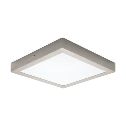 Eglo 78218 - Plafón LED FUEVA LED/22W/230V 30x30 cm cromo mate