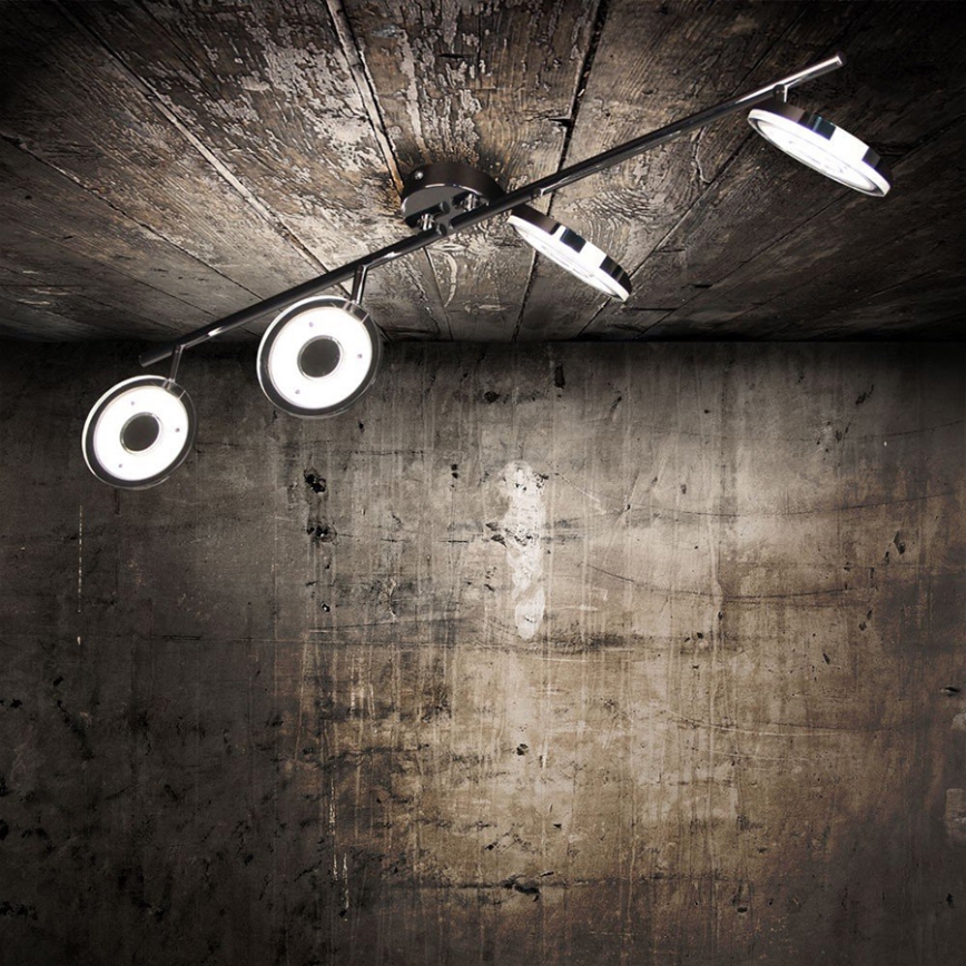 Eglo 78684 - Foco LED DORNES 4xLED/4,5W/230V cromo brillante