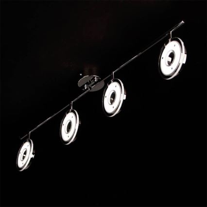 Eglo 78684 - Foco LED DORNES 4xLED/4,5W/230V cromo brillante