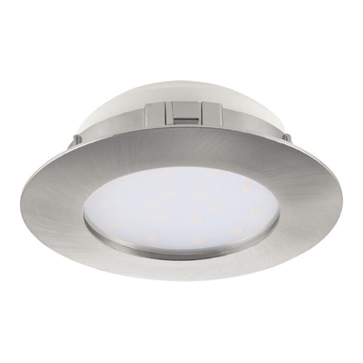 Eglo 78747 - Lámpara empotrable LED regulable PINEDA LED/12W/230V cromo mate