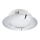 Eglo 78748 - Lámpara empotrable LED regulable PINEDA LED/12W/230V cromo brillante