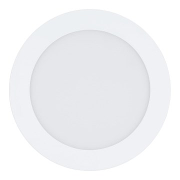 Eglo 78773 - Luminaria empotrable LED regulable FUEVA LED/10,9W/230V 3000K blanca Ø 17 cm