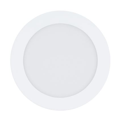 Eglo 78773 - Luminaria empotrable LED regulable FUEVA LED/10,9W/230V 3000K blanca Ø 17 cm