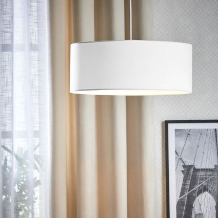 Eglo 79065 - Lámpara colgante SITIA 3xE27/60W/230V blanco