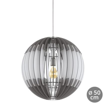 Eglo 79138 - Lámpara suspendida con alambre OLMERO 1xE27/60W/230V