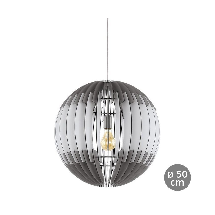 Eglo 79138 - Lámpara suspendida con alambre OLMERO 1xE27/60W/230V