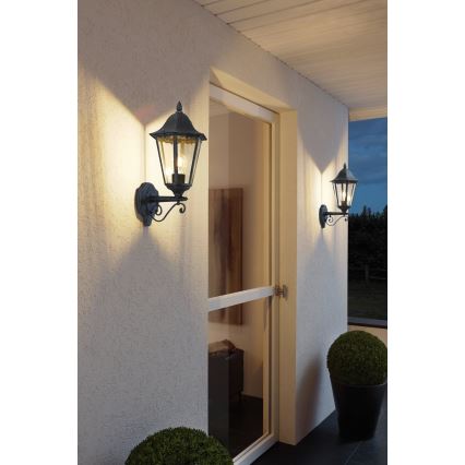 Eglo 79267 - Aplique de exterior NAVEDO 1xE27/60W/230V IP44