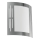 Eglo 79282 - Aplique de exterior CITY 1xE27/60W/230V cromo brillante IP44