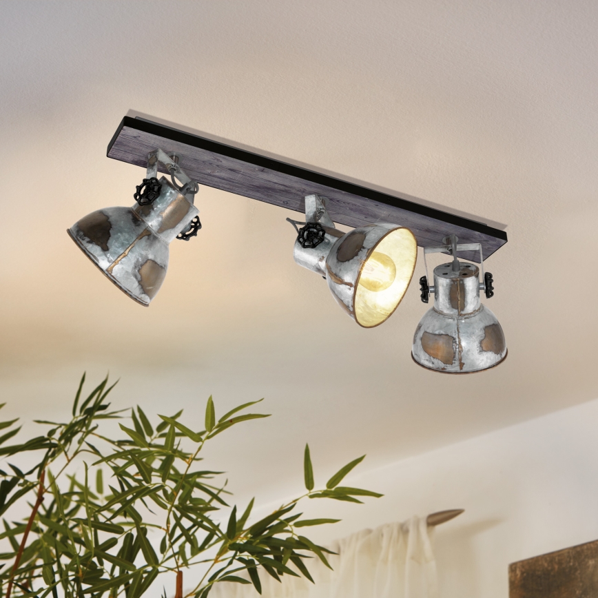 Eglo 79361 - Foco BARNSTAPLE 3xE27/40W/230V