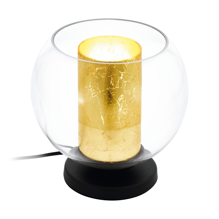 Eglo 79462 - Lámpara de mesa BOLSANO 1xE27/28W/230V