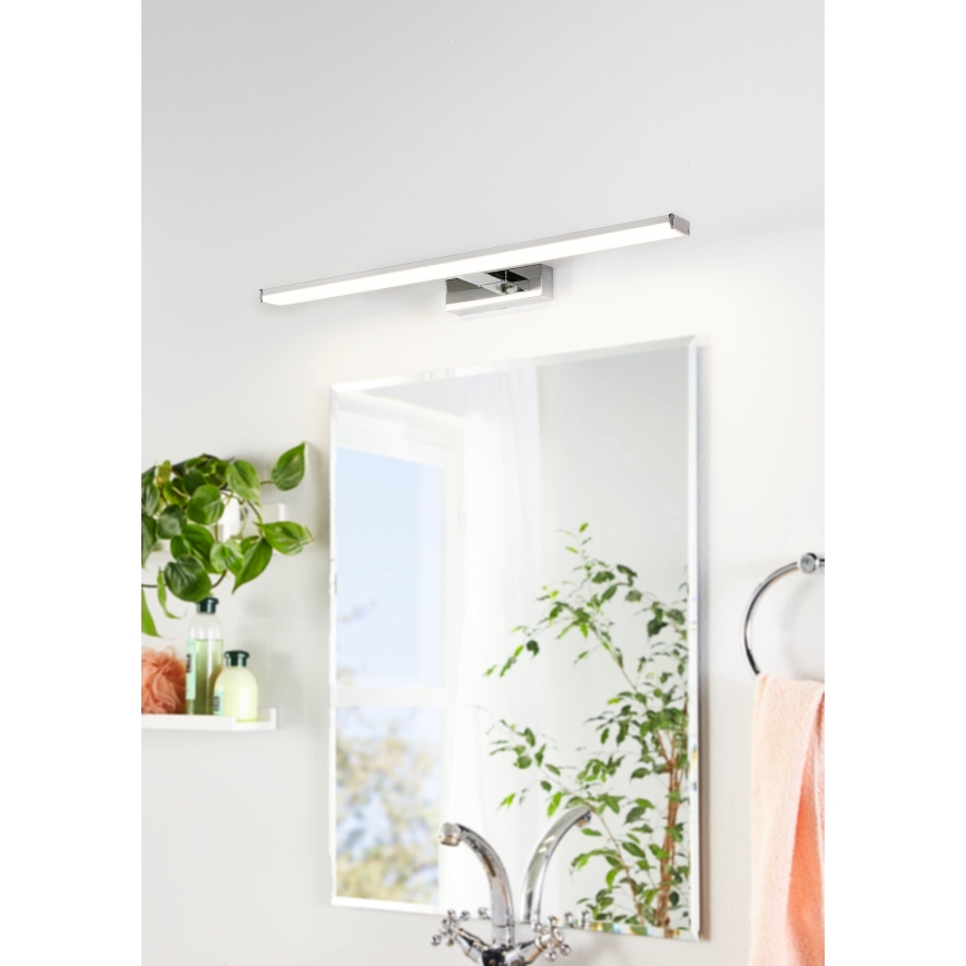 Eglo 79533 - Iluminación LED para espejos de baño SARNOR LED/11W/230V 60 cm IP44 cromo brillante