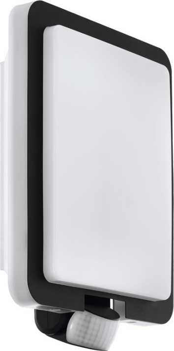 Eglo 79546 - Aplique de pared para exterior con sensor MUSSOTTO 1xE27/28W/230V IP44