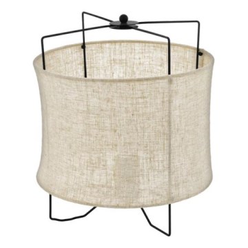 Eglo 79645 - Lámpara de mesa BRIDEKIRK 1xE27/40W/230V beige