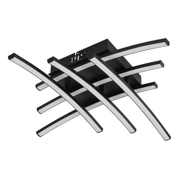 Eglo 79747 - Luminaria de techo LED BERYL LED/25,2W/230V 4000K negra