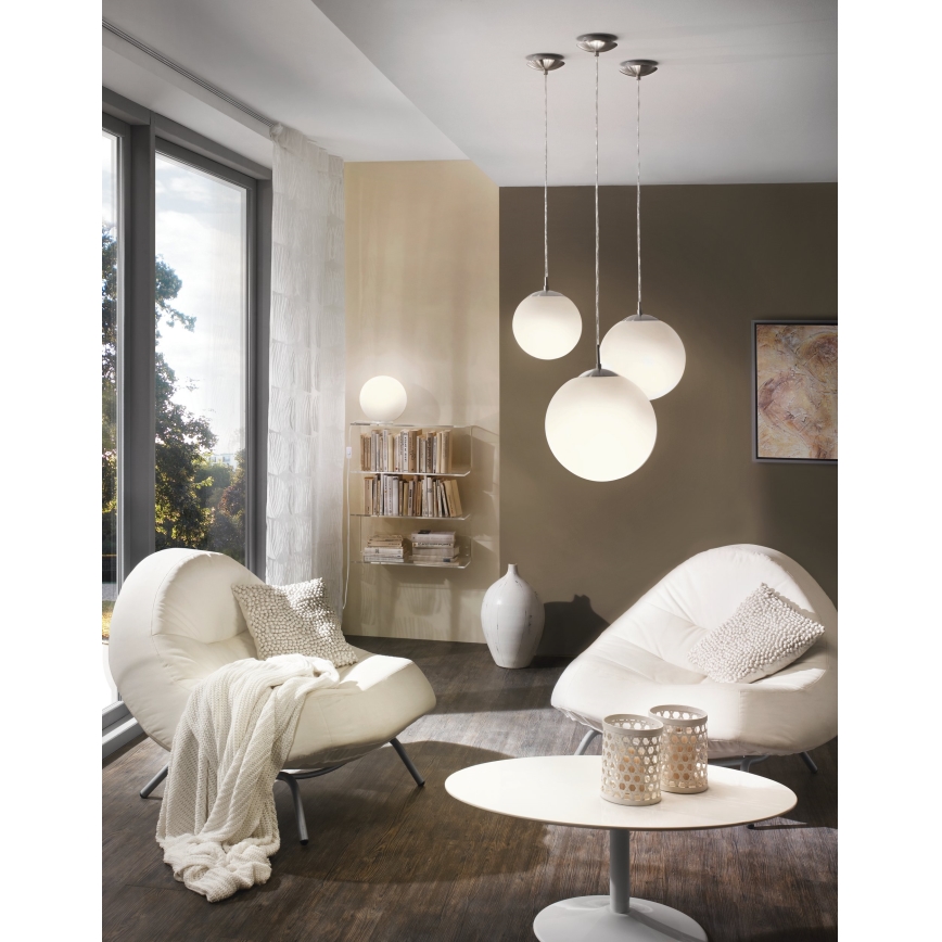 EGLO - Lámpara colgante 1xE27/60W/230V diá. 20 cm