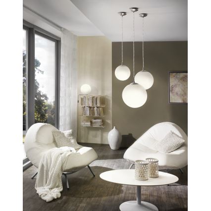 EGLO - Lámpara de mesa 1xE27/60W/230V diá. 20 cm