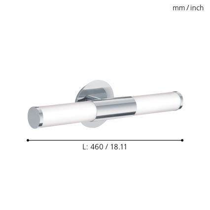 Eglo - Aplique de baño 2xE14/40W/230V IP44