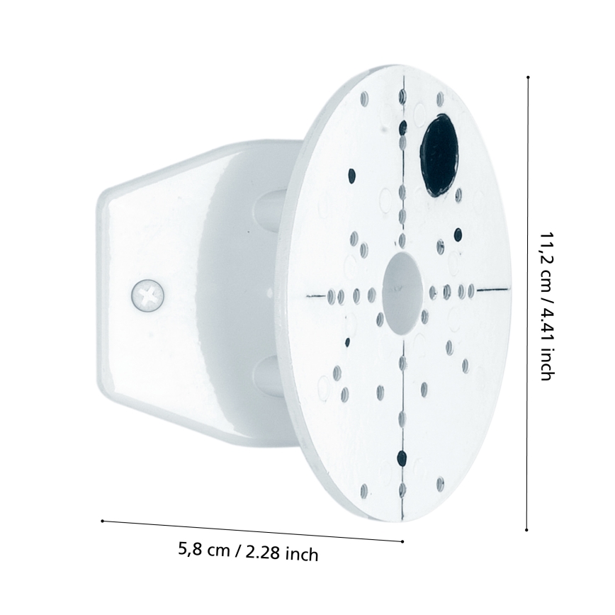 Eglo - Soporte angular blanco