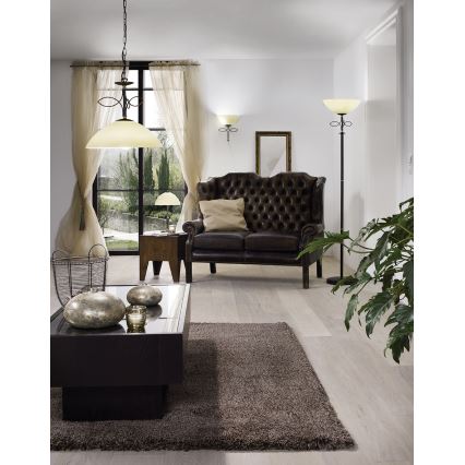 EGLO 89135 - Aplique BELUGA 1xE27/60W marrón antiguo