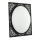 EGLO 89262 - Plafón SCALEA 1xE27/60W negro / blanco
