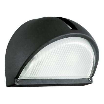 Eglo - Aplique exterior 1xE27/60W negro IP44