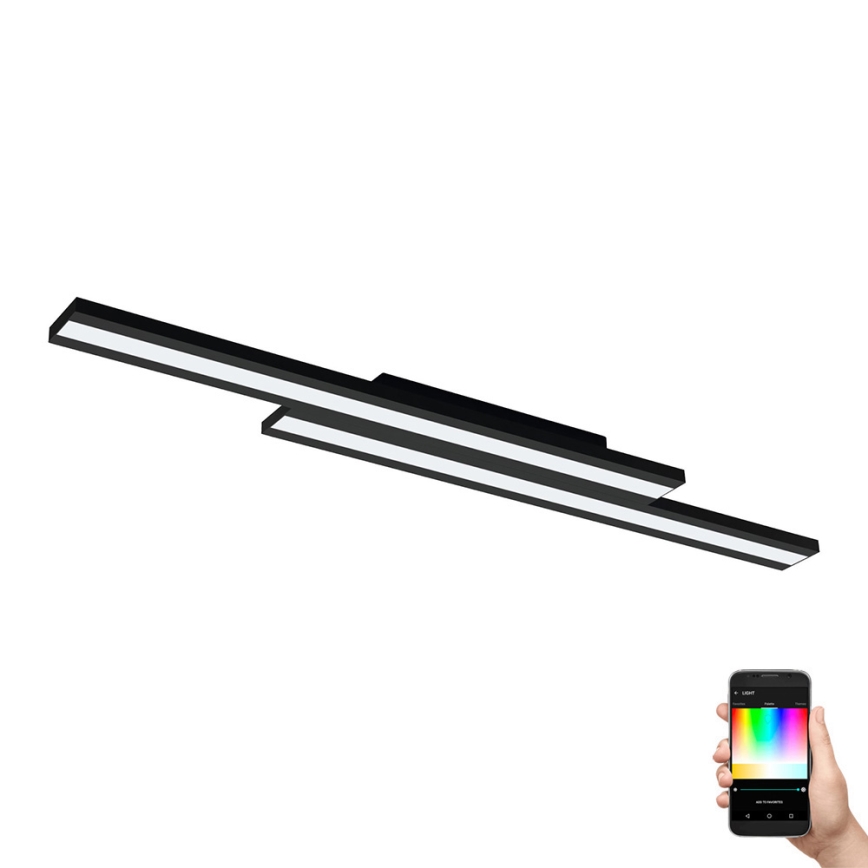 Eglo - Plafón LED RGBW regulable LED/20,4W/230V ZigBee
