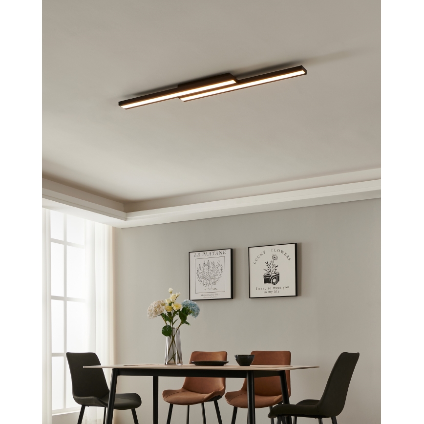 Eglo - Plafón LED RGBW regulable LED/20,4W/230V ZigBee