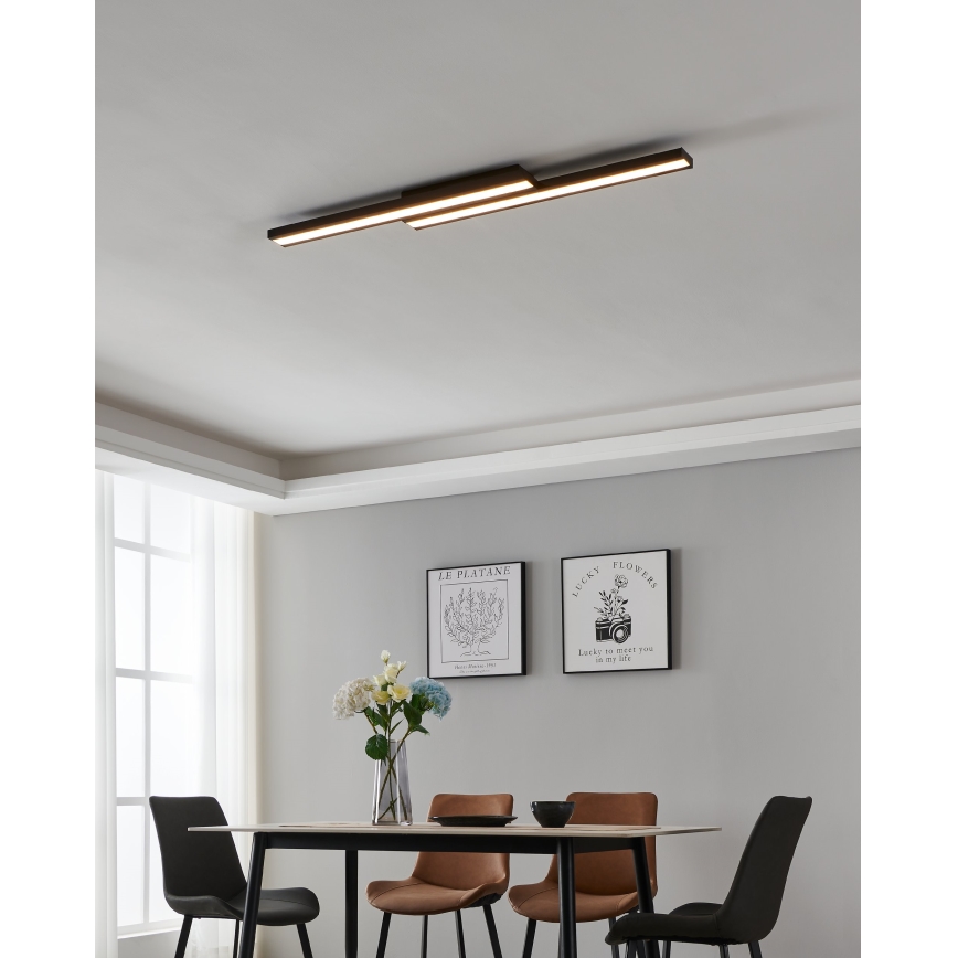 Eglo - Plafón LED RGBW regulable LED/20,4W/230V ZigBee