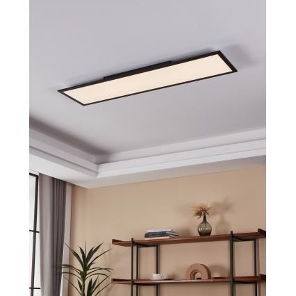 Eglo - Plafón LED regulable LED/33,5W/230V negro ZigBee