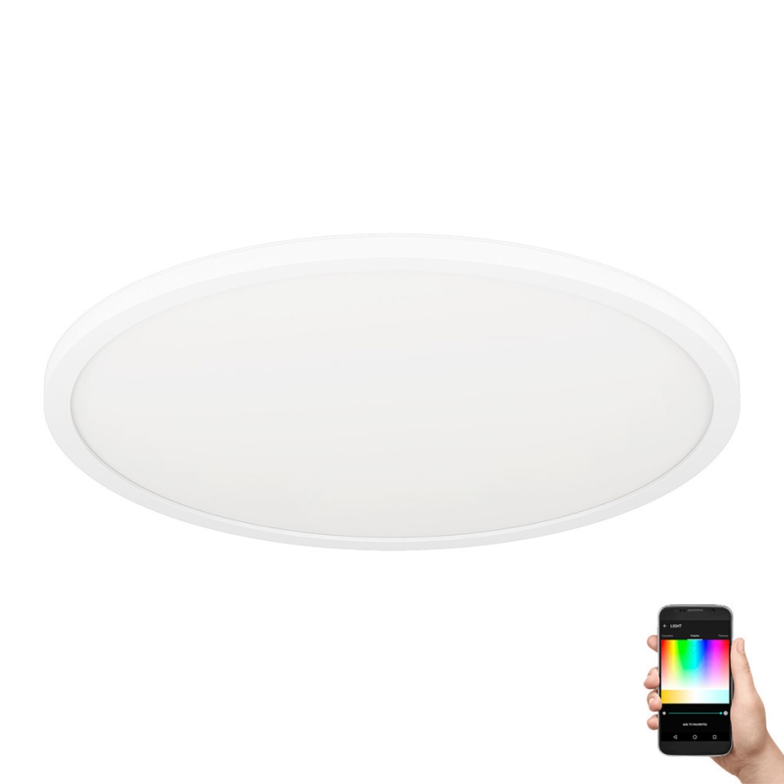 Eglo - Plafón LED RGBW regulable LED/16,5W/230V blanco ZigBee