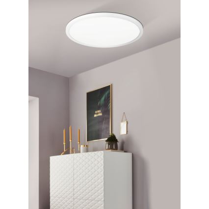 Eglo - Plafón LED RGBW regulable LED/16,5W/230V blanco ZigBee