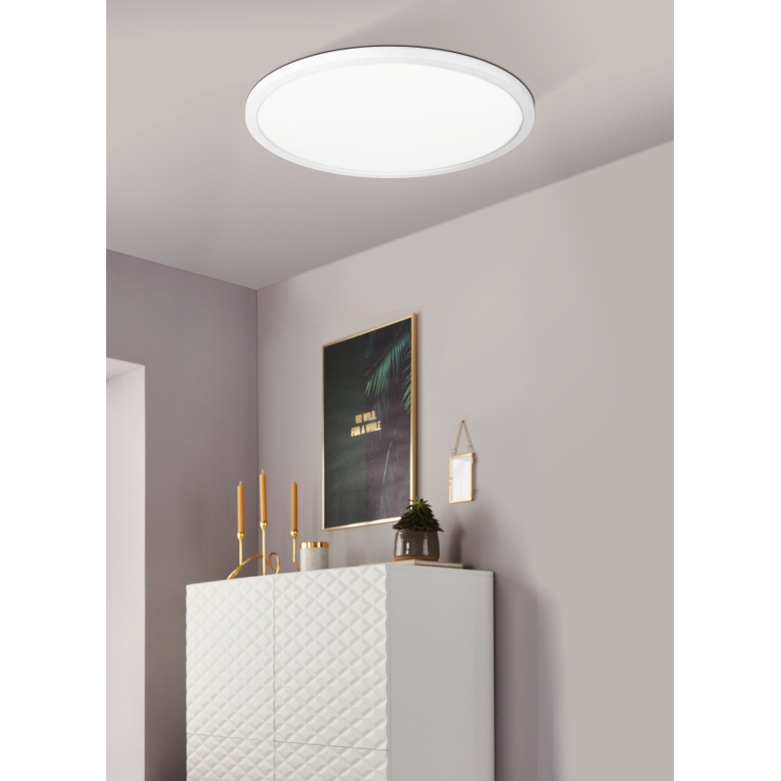 Eglo - Plafón LED RGBW regulable LED/16,5W/230V blanco ZigBee