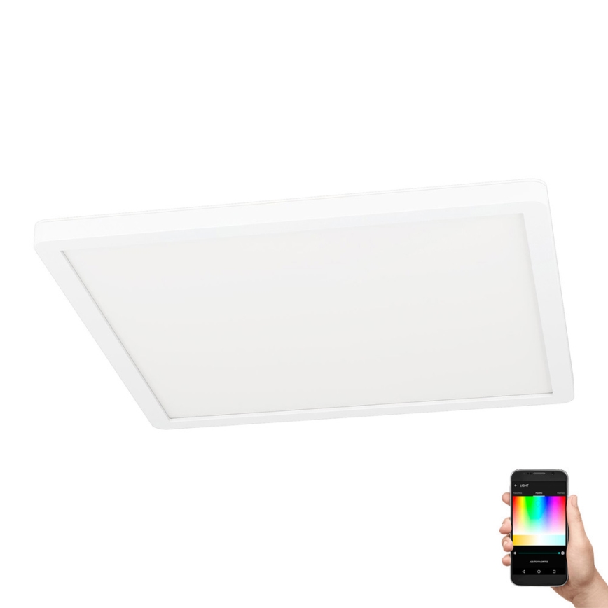 Eglo - LED RGBW Plafón regulable LED/14,6W/230V blanco ZigBee
