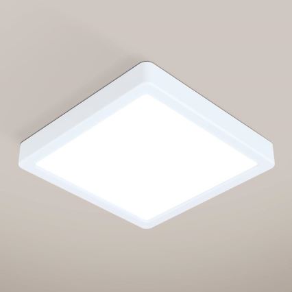 Eglo - Plafón LED regulable para baño LED/16,5W/230V 2700-6500K IP44 ZigBee 21x21 cm