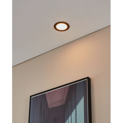 Eglo - Lámpara de baño LED regulable LED/5,4W/230V IP44 ZigBee