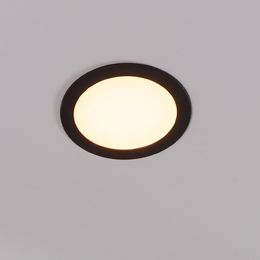Eglo - Luminaria empotrada de baño regulable LED/10,5W/230V 2700-6500K IP44 ZigBee Ø 16,5 cm