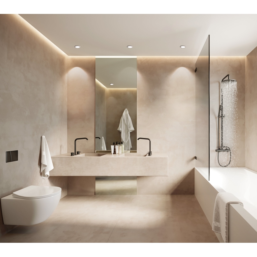 Eglo - Lámpara de baño LED regulable LED/5,4W/230V IP44 ZigBee