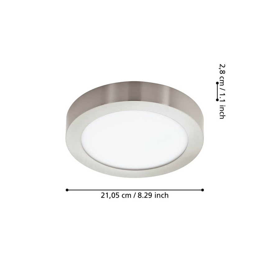 Eglo - Lámpara de baño LED regulable LED/16,5W/230V IP44 ZigBee