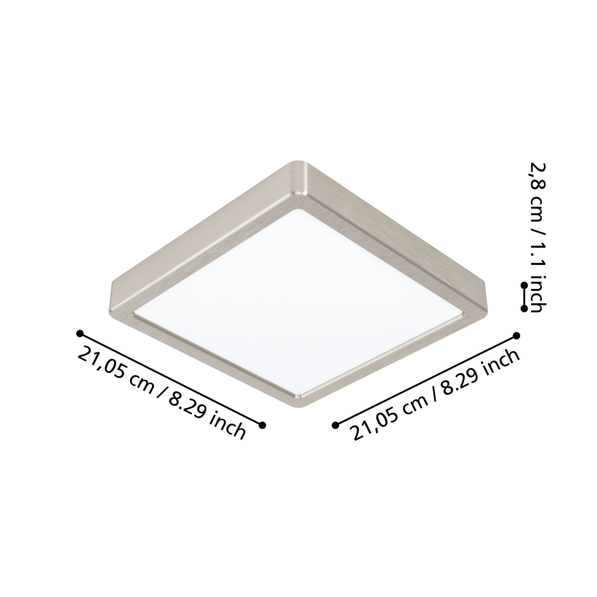 Eglo - Lámpara de baño LED regulable LED/16,5W/230V IP44 ZigBee