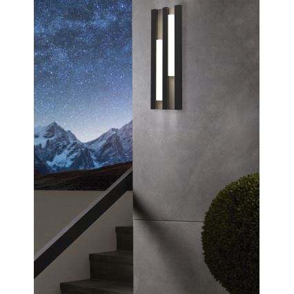 Eglo - Lámpara de pared LED para exterior 2xLED/4,2W/230V IP55