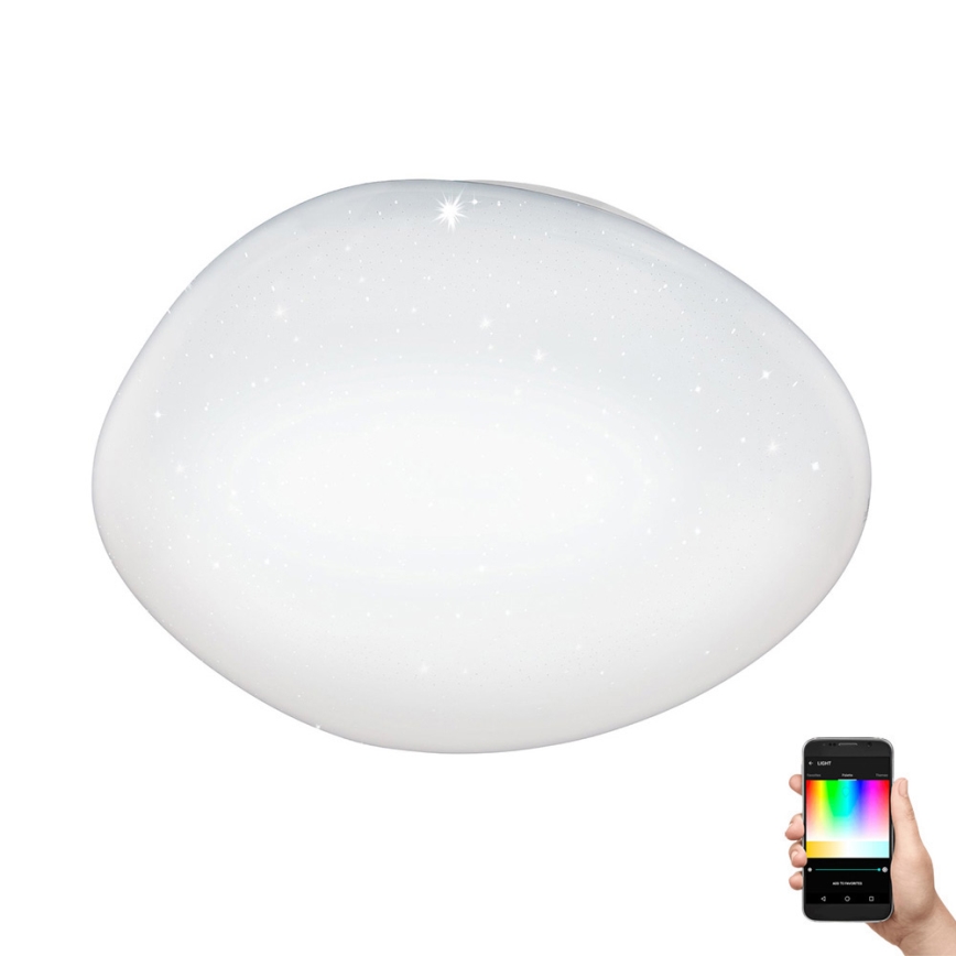 Eglo - Plafón LED RGBW regulable LED/21,6W/230V ZigBee