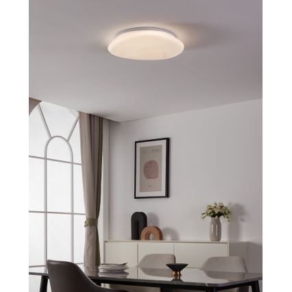 Eglo - Plafón LED RGBW regulable LED/21,6W/230V ZigBee