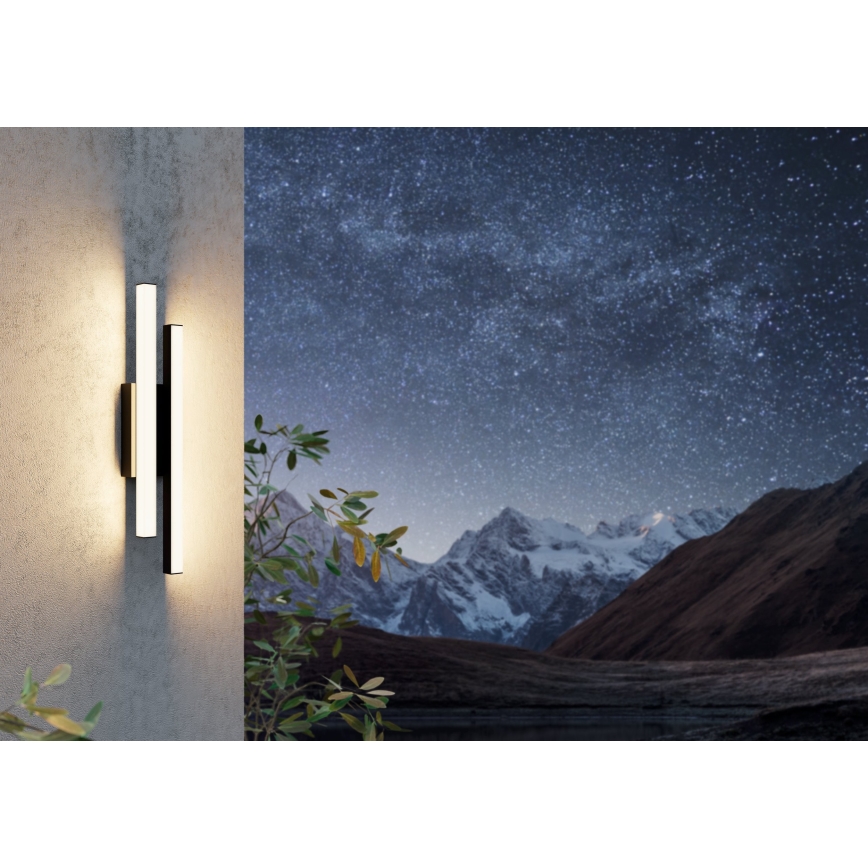 Eglo - Lámpara de pared LED para exterior 2xLED/4,2W/230V IP55